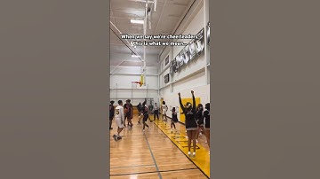 Cheer life🥹 #highschoolbasketball #cheerleading #schoolsports #cheer #highschoolsports #basketball