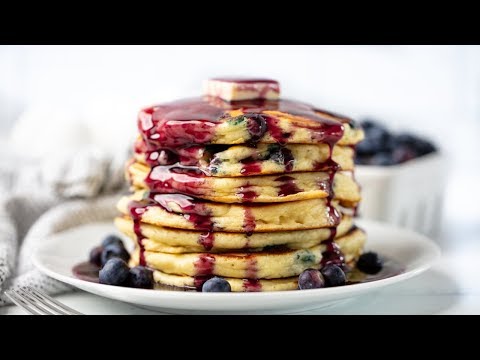 Video: Pancake Dengan Blueberry Dan Madu