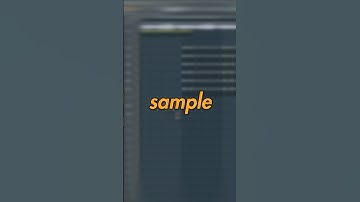 HOW TO SAMPLE ON FL STUDIO! #musicproduction #flstudio #flstudiotutorial #sampling