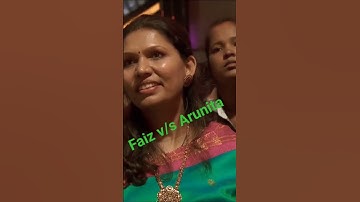 Faiz v/s Arunita kanjilal #shorts #shortvideo #love #faiz #instagram