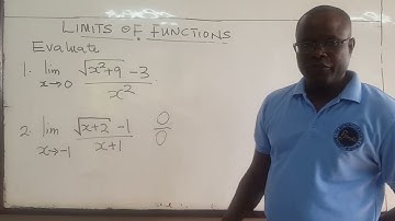 MATH101-LEC33: Limits of Functions - Part 5 - Examples