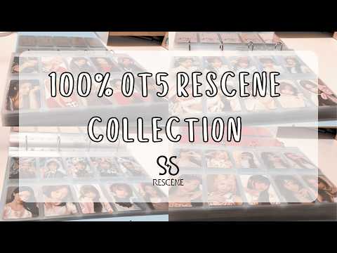 리센느 | My 100% OT5 Rescene Photocard Collection ⋆ ˚｡୨୧˚ - YouTube