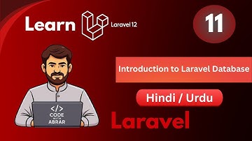 Introduction to Laravel Database Tutorial in Hindi/Urdu | Laravel12 for Beginners To Advance