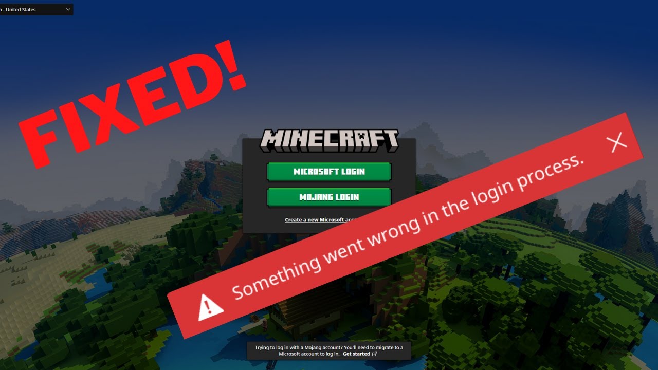 Something Went Wrong With The Login Process Minecraft 'something happened during the login process' minecraft launcher FIX