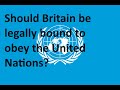 How much power do people in britain want the united nations to have over their country