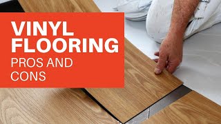 Vinyl Flooring Installation, Advantages and Disadvantages - YouTube