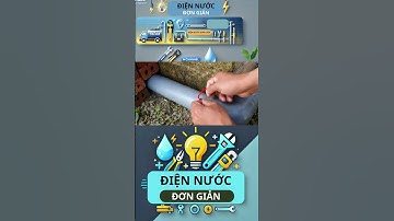Xử lý ống nước bị bục tại nhà đơn giản / Simple way to fix broken water pipes at home