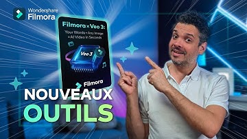 VEO 3 maintenant sur Filmora Mobile 🤯 | Mise à jour Filmora Mobile 14.8 avec outils d’IA
