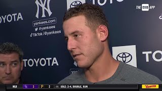 Anthony Rizzo on his game-winning hit