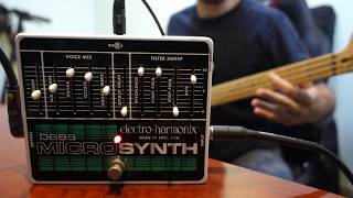 Marquinhos Perez - Tom Sawyer Rush - Bass Micro Synthesizer Electro-Harmonix