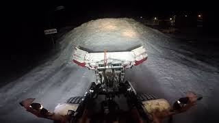 Snow plowing another 10cm of fresh snow | Volvo L70H | Tokvam UT490