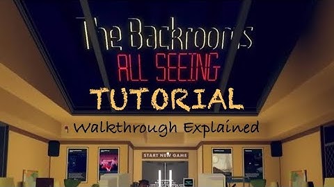 The Backrooms All Seeing CURRENT VERSION RecRoom: UPDATED Complete Tutorial