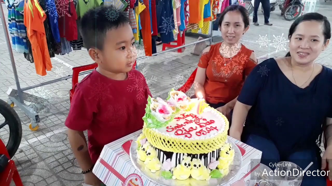 Sinh Nhật Dương Gia Bảo 6 tuổi - ngày 5 tháng 4 năm 2018 - YouTube