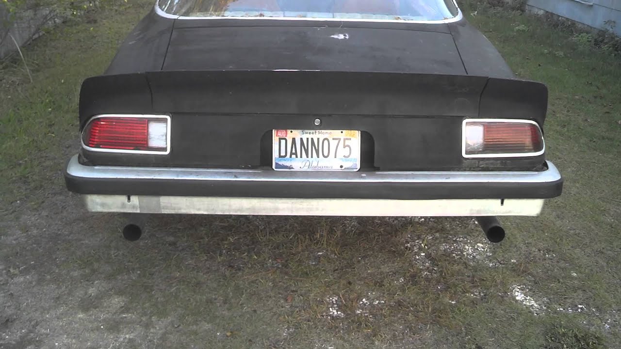 1975 Camaro 350 with Lunati Voodoo 268 cam YouTube