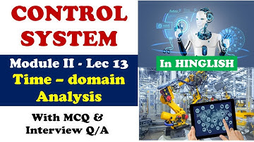 Time Domain Analysis in Control Systems| Transient  & Steady State Response #controlsystem #viral