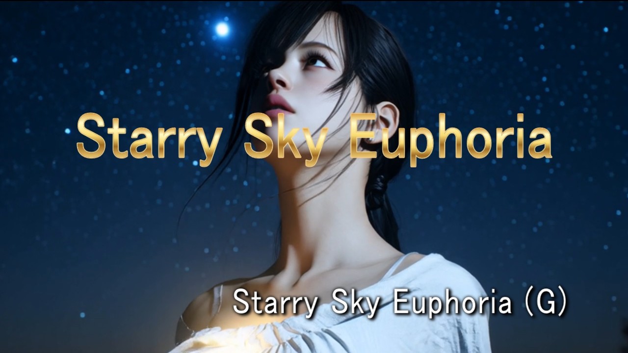 Starry Sky Euphoria ーStarry Sky Euphoria（G）｜AI ImageVideo｜Suno作曲