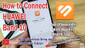 [Demo] How to Connect HUAWEI Band 10 to iPhone (iOS)