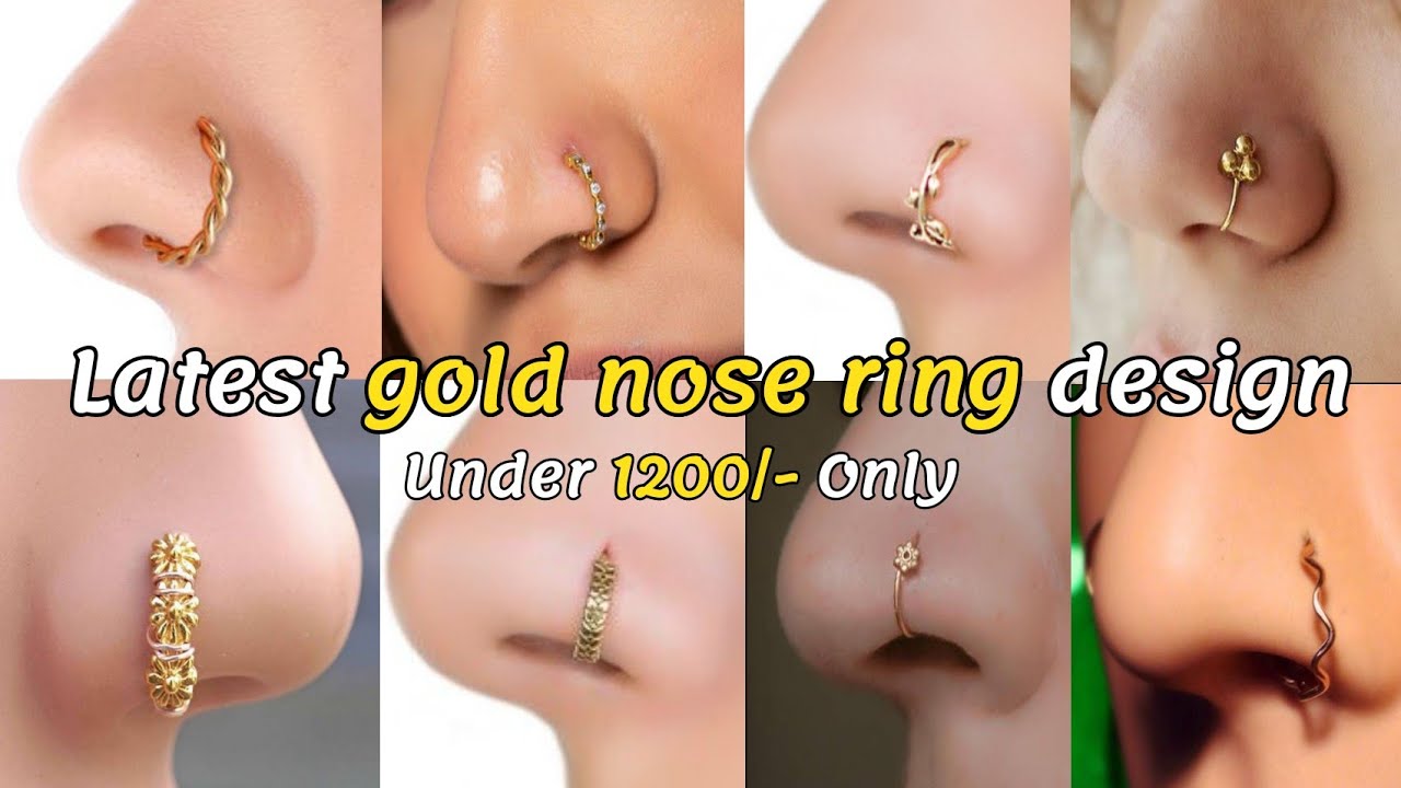 Gold Nose Ring Fake Piercing Faux Nose Piercing Small Nose Hoop Gift Gifts  Under 20 Gifts Under 30 - Etsy