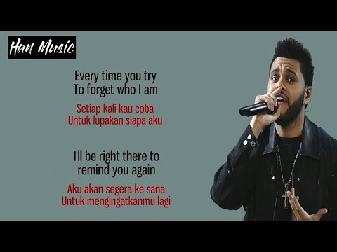 Reminder - The Weeknd  "You know me" ~every time you try to forget who i am~|Lyrics Lagu Terjemahan