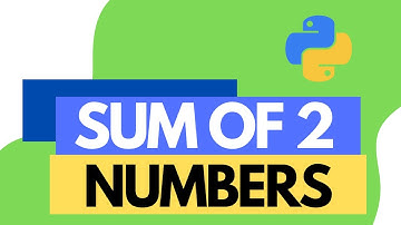 Python program to add two numbers