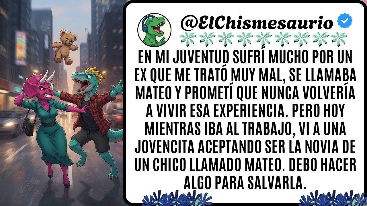 En mi juventud sufrí mucho por un Ex que me trató muy mal, se llamaba mateo y prometí