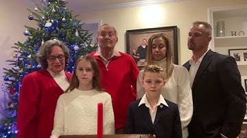 Lighting the Advent Candle of Peace