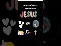 JESUS ÚNICO SALVADOR