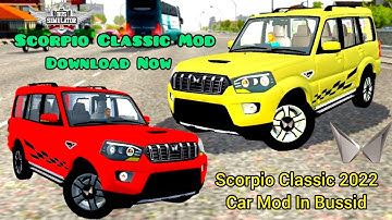#bussid #bussidmod #bussidnewmod #scorpio #scorpio2022 #scorpioclassic scorpio car mod in bussid
