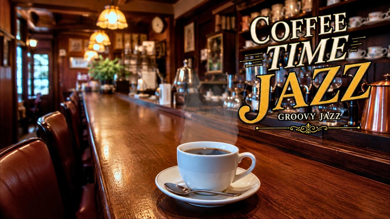 Coffee Time Jazz ☕ Cozy Tokyo Cafe Ambience with Groovy Jazz Jun