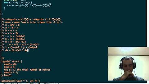 Numerical Methods: Hardcore integration (Gaussian Quadrature) Part 3 (Part 3)