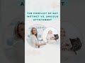 Gut instinct vs  Anxious Attachment  #healthyrelationships  #podcast #shorts