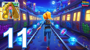 Subway Princess Runner - Gameplay Walkthrough Part 11 - Princess Subway Runner (Android, iOS)