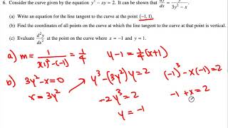 AP Calculus AB FRQ 2015 #6