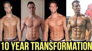 My 10 YEARS NATURAL BODY TRANSFORMATION | Jon Venus