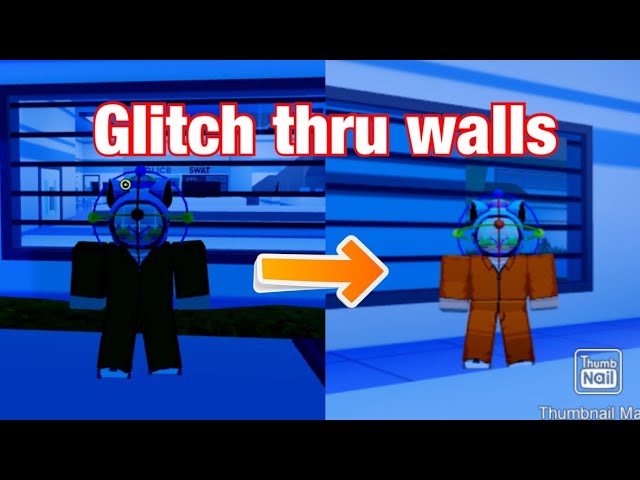 How To Glitch Thru Walls In Jailbreak 2020 Youtube - how to walk through walls in roblox jailbreak no hacks