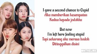 FIFTY FIFTY - Cupid (Twin Version) Lirik Terjemahan Indonesia