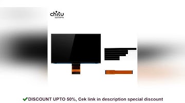 Elegoo Saturn 3 / 3 ultra 10.1 inch 12K Saturn 4 / 4 ultra Monochrome Original LCD Screen Replacemen