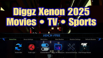 Diggz Xenon 2025 – Free Kodi Build for Movies, TV Shows & Live Sports (Fast & Powerful)