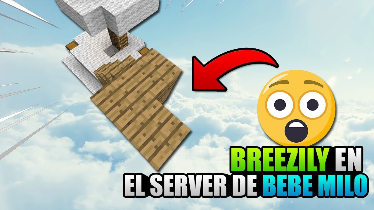 ?¡BREEZILY BRIDGE EN EL SERVIDOR DE BEBE MILO!? | Skywars | Bebe Milo Server.