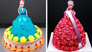 Amazing Barbie Cake Decorating Tutorials | Most Satisfying Doll Cake Decorating Ideas | So Yummy