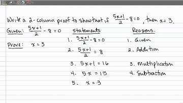 2-6 Algebraic Proof