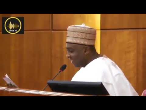 Transmission: Senate President Saraki Can't Read letter