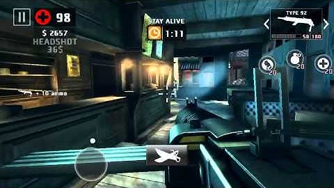 Dead trigger 2 defend minigun