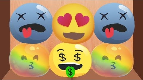 Emoji Blitz: Merge Puzzle Game Blob Merge 3D Drop Jelly 2048 512-1k-2k-4k-8k-16k-32k (Part 01)