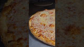 Baking Cutting Plain Mozzarella Cheese Artisan Pizza #pizzacutting #deliciouspizza #asmr #mozzarella
