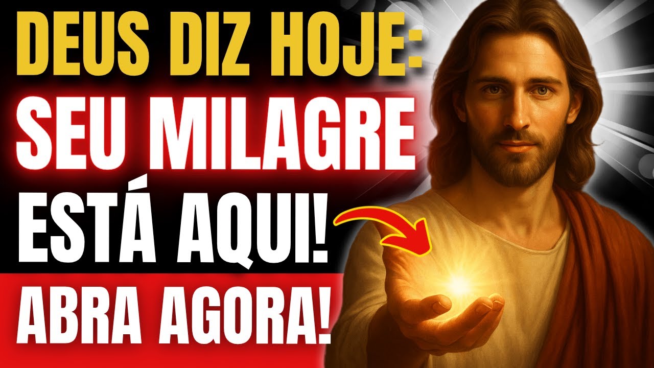 🌤️ DEUS DIZ HOJE: O CÉU SE ABRIU E O IMPOSSÍVEL ESTÁ ACONTECENDO AGORA