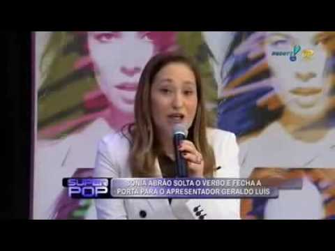 Sônia Abrão Detona Geraldo Luís -  ao vivo  no Superpop