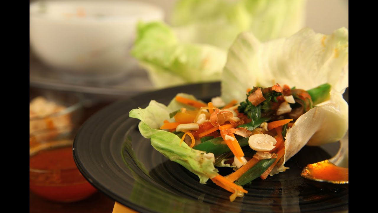 Best Lettuce Wrap By Arina | India Food Network