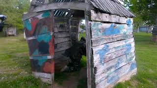 Пейнтбол перший раз /  Play paintball with newcomers