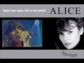 Alice - Open Your Eyes with Lyrics and English Translation